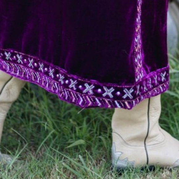 Boho Gypsy Soft Lux and Velvet Duster Jacket - Picture 7 of 8